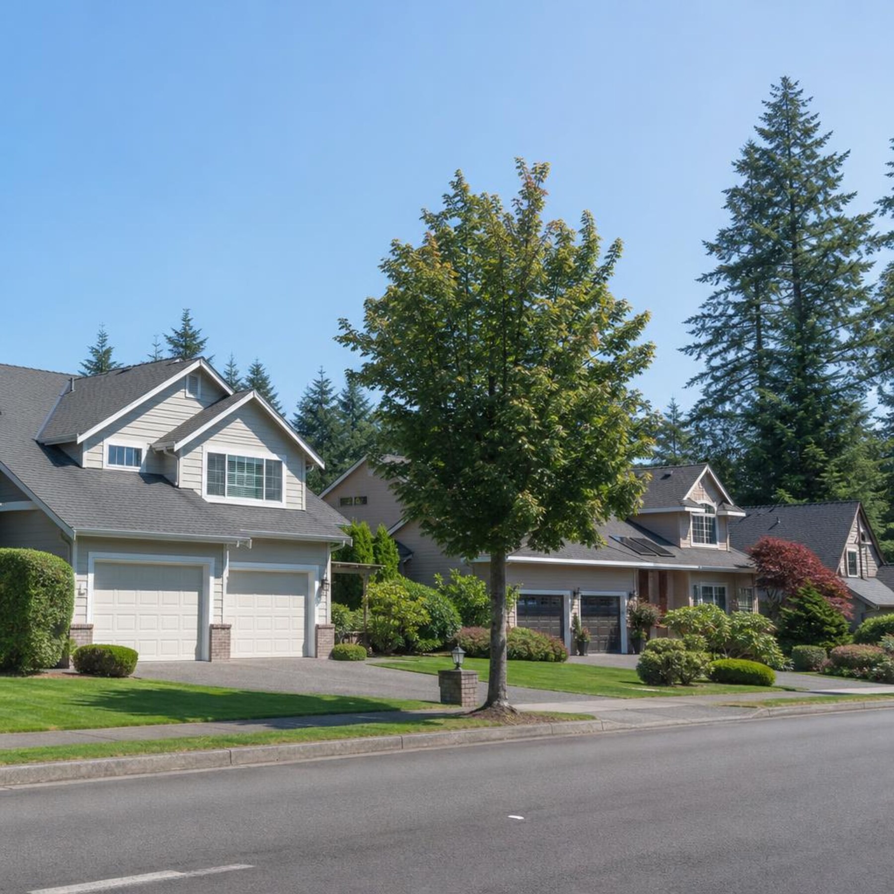 Mill Creek Washington planned community neighbourhood along the Highway 9 corridor